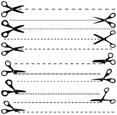 vector set of cutting scissors N2