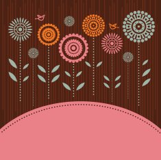Floral background N1199