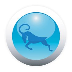 Zodiac Button Icon - Aries