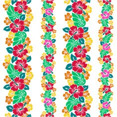 pattern of Hibiscus N31