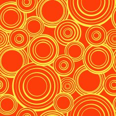 Abstract geometric seamless pattern with circles N7