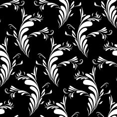 Pattern With Abstract Feathers N2