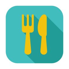 Cutlery single icon N4
