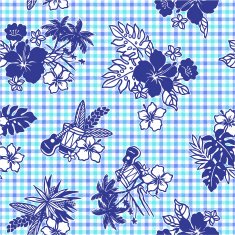 pattern of Hibiscus N33
