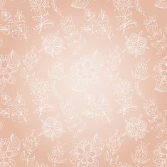 floral wallpaper N163