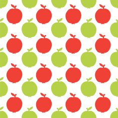 Seamless pattern with apples N8