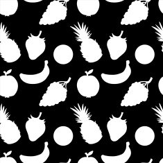 seamless pattern with fruits and berries N13