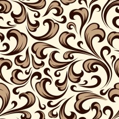 Baroque seamless pattern vector illustration N2