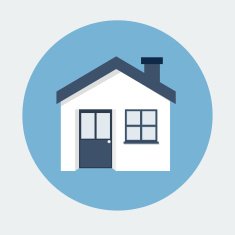 Home flat icon