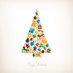Vector Christmas Background N58