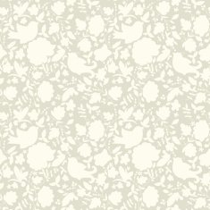 Neutral floral ornament Beige plant N8