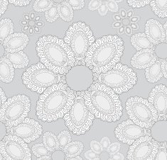 Abstract floral seamless wallpaper