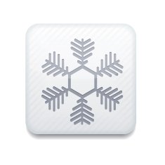 Vector white Snowflake icon Eps10 Easy to edit N4