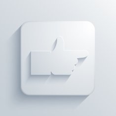 Vector light square icon Eps10 N27