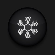 Vector Snowflake icon Eps10 Easy to edit N7
