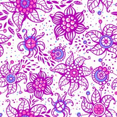 Cute floral seamless pattern N14