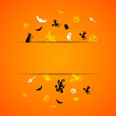 Vector Halloween Background N110
