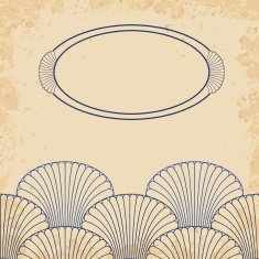 Retro style invitation card