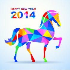 Christmas and new year background N78