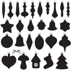 Christmas Baubles Set N4