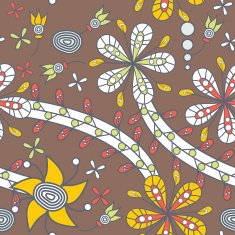 Abstract seamless pattern N1354