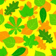 Seamless autumn background N6
