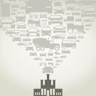 Automobile factory