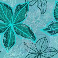 Winter flower background