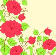 abstract floral background N200