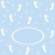 One credit frame Vector illustration
