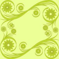 Floral background N1216