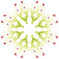 Vector Flowers N12
