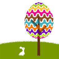 Easter tree (surreal series)