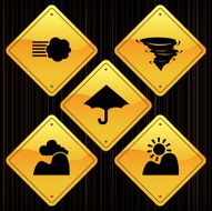Yellow Signs - Weather N3