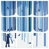 Winter forest N27