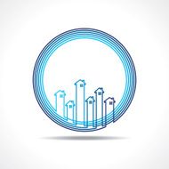 Real Estate icon design vector