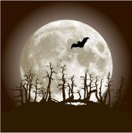 Halloween Bat N10