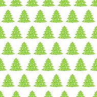 Seamless pattern with Christmas trees N25