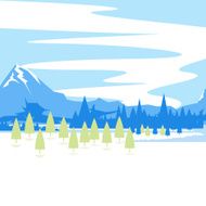 Mountain landscape N22