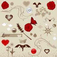 Valentine Design Elements N2