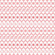 Retro Seamless Christmas Pattern Vector N5