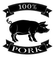 Pork 100 percent label N2