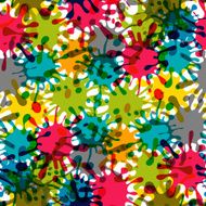 Vector Splash Abstract Seamless Pattern Background N5