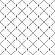 Seamless simple pattern with snowflakes N2