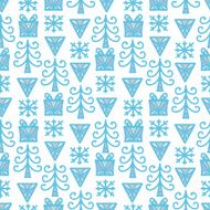 Christmas seamless pattern N193