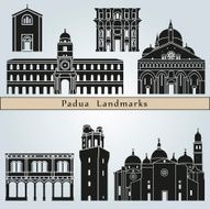 Padua landmarks and monuments