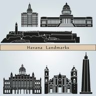 Havana landmarks and monuments