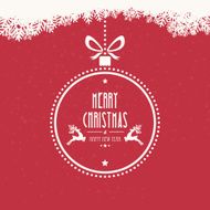 christmas ball merry snowflakes background N14