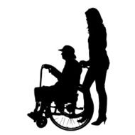 Vector silhouette of family N588