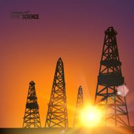Oil derricks N2